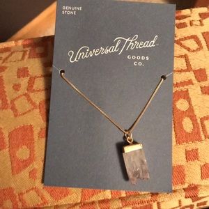 Genuine stone necklace